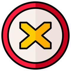 Level Crossing Icon