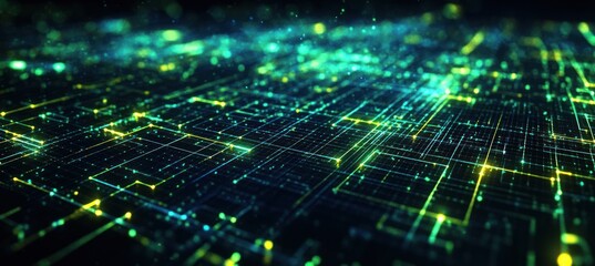 Obraz premium Abstract Digital Network