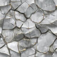 Cracked and broken background texture