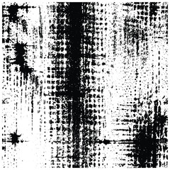 Dynamic Black and White Grunge Texture