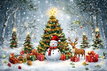 Christmas card to give or send