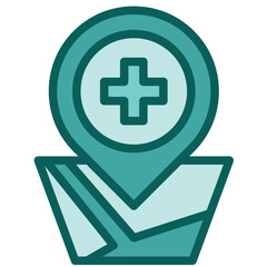 Obraz premium Location Icon
