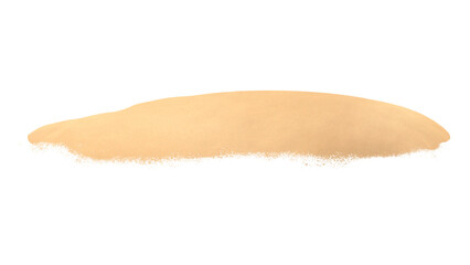 Sand dune png sticker, 3D cartoon transparent background