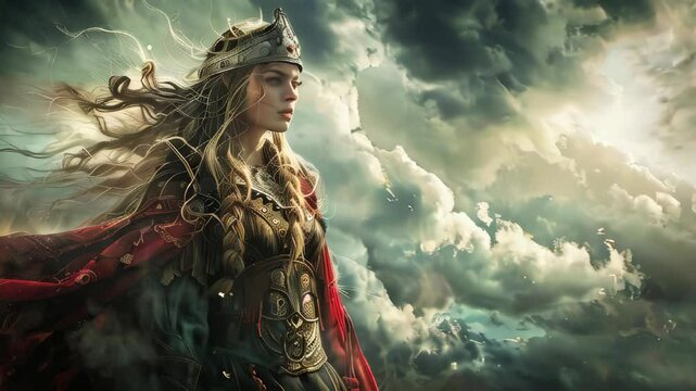 Freya, the Norse goddess of love and fertility