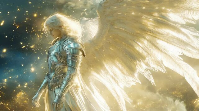 Archangel Michael, a spiritual warrior in the battle of good versus evil