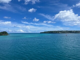 tropical island in the sea okinawa