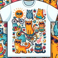 T-shirts are a wardrobe essential, known for their comfort, versatility, and casual style. Typically made from soft, breathable fabrics, they feature a simple design with a round neckline