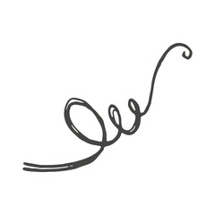 Grape vine, leaves, winemaking, doodle sketch vector hand drawn illustration isolated on white