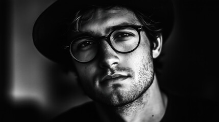 handsome man, melancholy expression, emotional portrait, sad eyes, pensive look, thoughtful pose, introspective gaze, contemplative mood