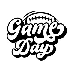 Game Day SVG   Football Shirt Svg   Game Day Vibes Svg   Football Season Svg   Football Svg © Panyakorn