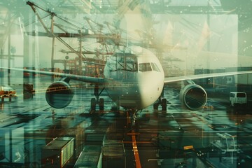aircraft and port