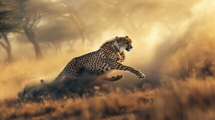 Cheetah in Motion