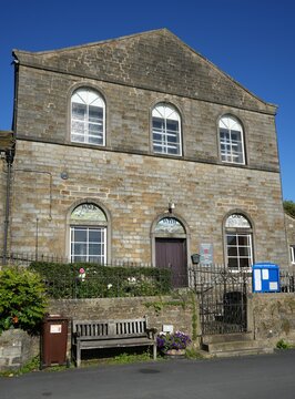 The Grassington Methodist Church on Chapel Street. Grassington, North Yorkshire, England,UK. August 2024. 
