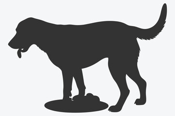 Dog Silhouette Vector Art , The Ultimate Collection of Canine Outlines for Your Designs
