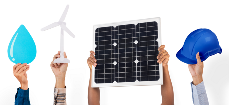 Png Renewable energy environment solar panel remixed media