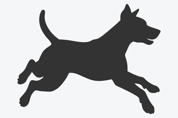 Dog Silhouette Vector Art , The Ultimate Collection of Canine Outlines for Your Designs
