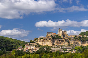 Obraz premium Chateau de Beynac castle, Beynac-et-Cazenac, Dordogne departement, France