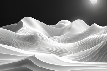 A white sandy beach with a sun in the sky