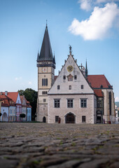 The dominant features of the ancient Bardejov square are the charming historical building of the...