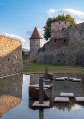 The city fortification of Bardejov consists of a well-preserved defense system consisting of walls...