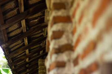 Side of house with texture and background