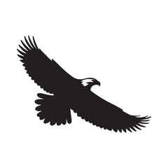 eagle silhouette vector