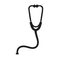 stethoscope isolated on white background