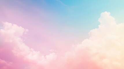Rainbow clouds graphic background wallpaper
