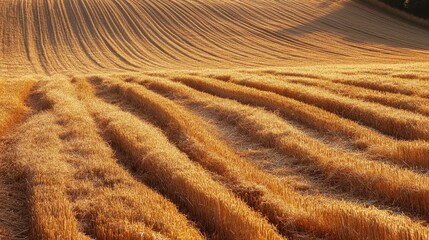 Fototapeta premium Cotswolds wheat field