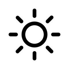brightness glyph icon