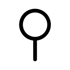 pin glyph icon
