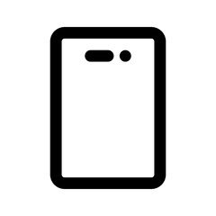 smartphone glyph icon