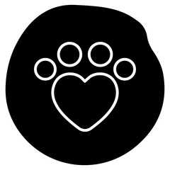 Pet Safe Icon Design. Represents Animal Safety, Pet Friendly, Safe for Pets, Non-Toxic. Transparent PNG.