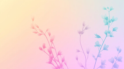 pastel-colored flowers wallpaper background