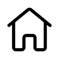 home glyph icon