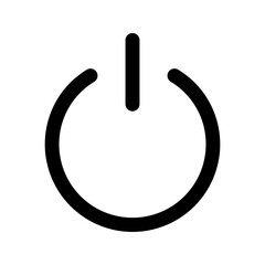 power glyph icon