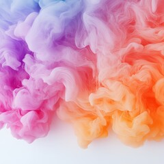 Fototapeta premium Abstract Colorful Smoke Swirls