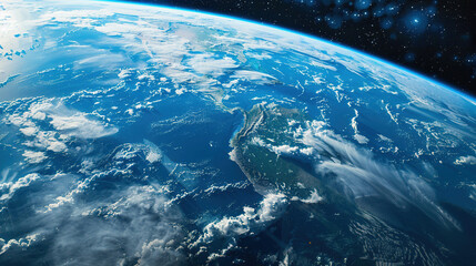 earth from outer space