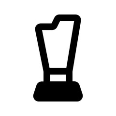 trophy glyph icon