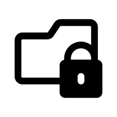 private access glyph icon
