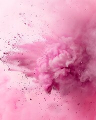 Obraz premium pink dust background