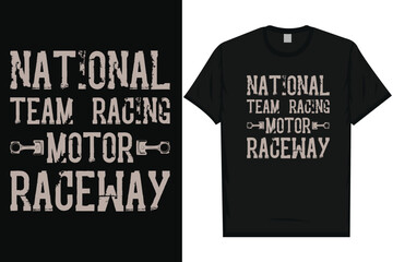 Best motorcycle motorbike rider racers vintage typography graphics tshirt design