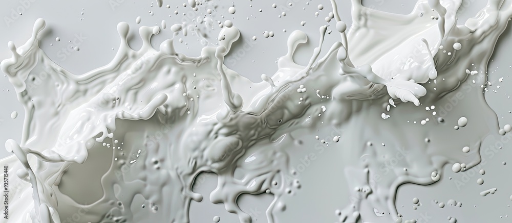 Poster white foam background. copy space image. place for adding text and design