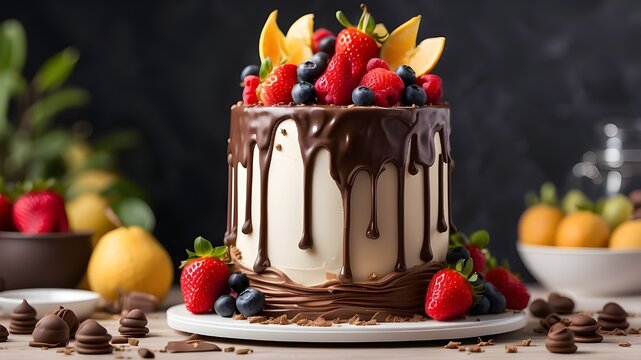 Craving something sweet? How about a towering cake, dripping with chocolate and adorned with fresh fruit? With this AI platform, you can design the dessert of your dreams and watch it come to life bef