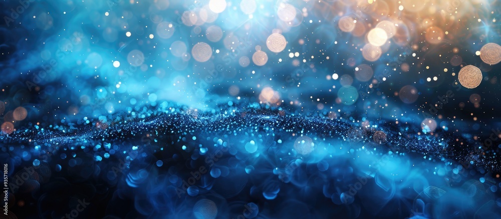 Poster abstract texture luminous bokeh backdrop. copy space image. place for adding text and design