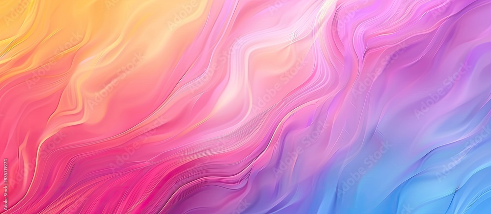 Poster abstract smooth colorful textured gradient background with a unique blur effect for wallpaper poster