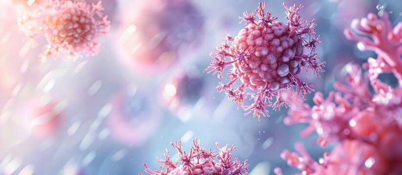 World Cancer Day focusing on women s cancers. Copy space image. Place for adding text and design