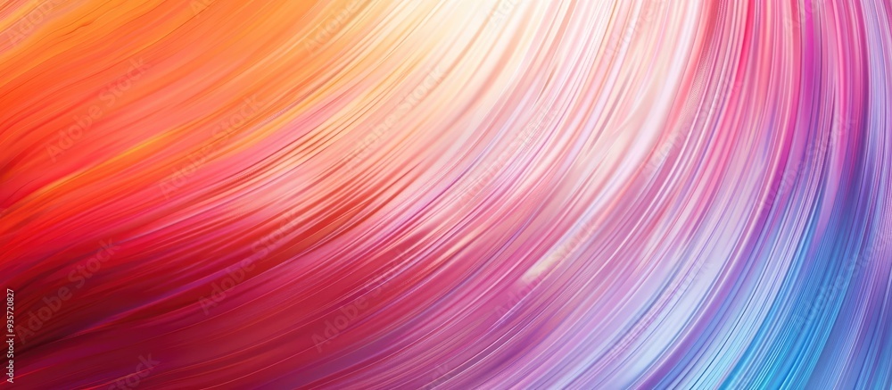 Poster light abstract gradient background with motion blur colorful lines create a textured wallpaper. copy