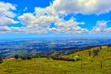 Serra de Monchique Nahe Gipfel Fóia in Algarve (Portugal) 