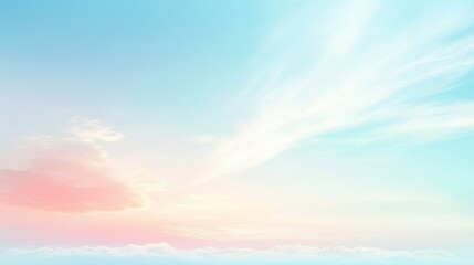 Obraz premium Pastel Sky